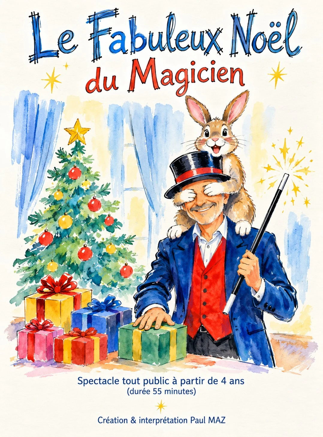 Affiche : Le Fabuleux Noël du Magicien