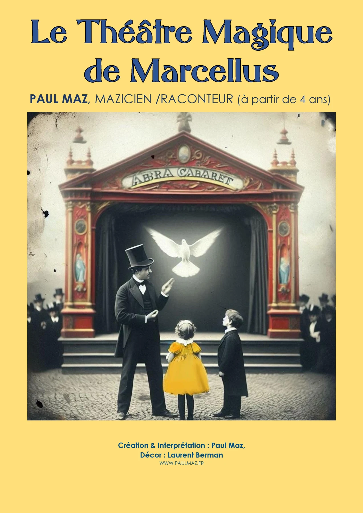 Affiche : Le Théâtre Magique de Marcellus
